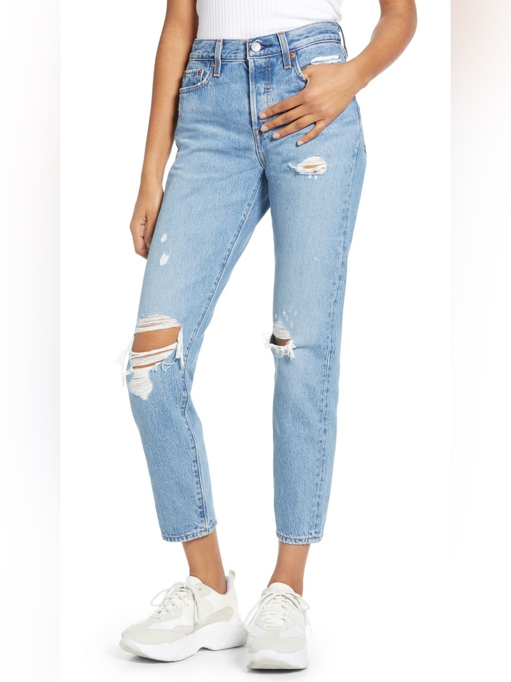 Levi’s Distressed Wedgie Jeans